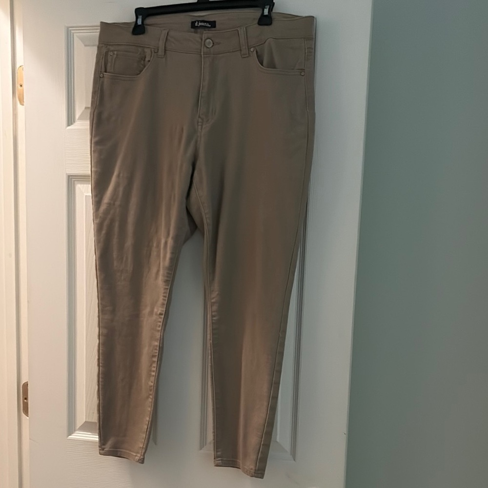 d. jeans Tan Skinny Jeans Full-Length